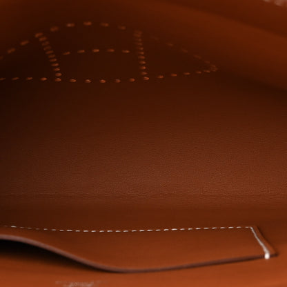 Hermes Barenia Faubourg Videpoches Fauve Gold 5 of 11