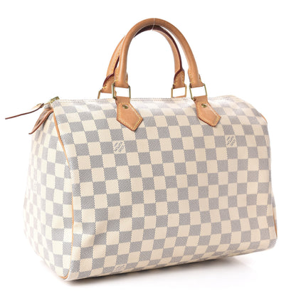 Louis Vuitton Damier Azur Speedy 30 3 of 12