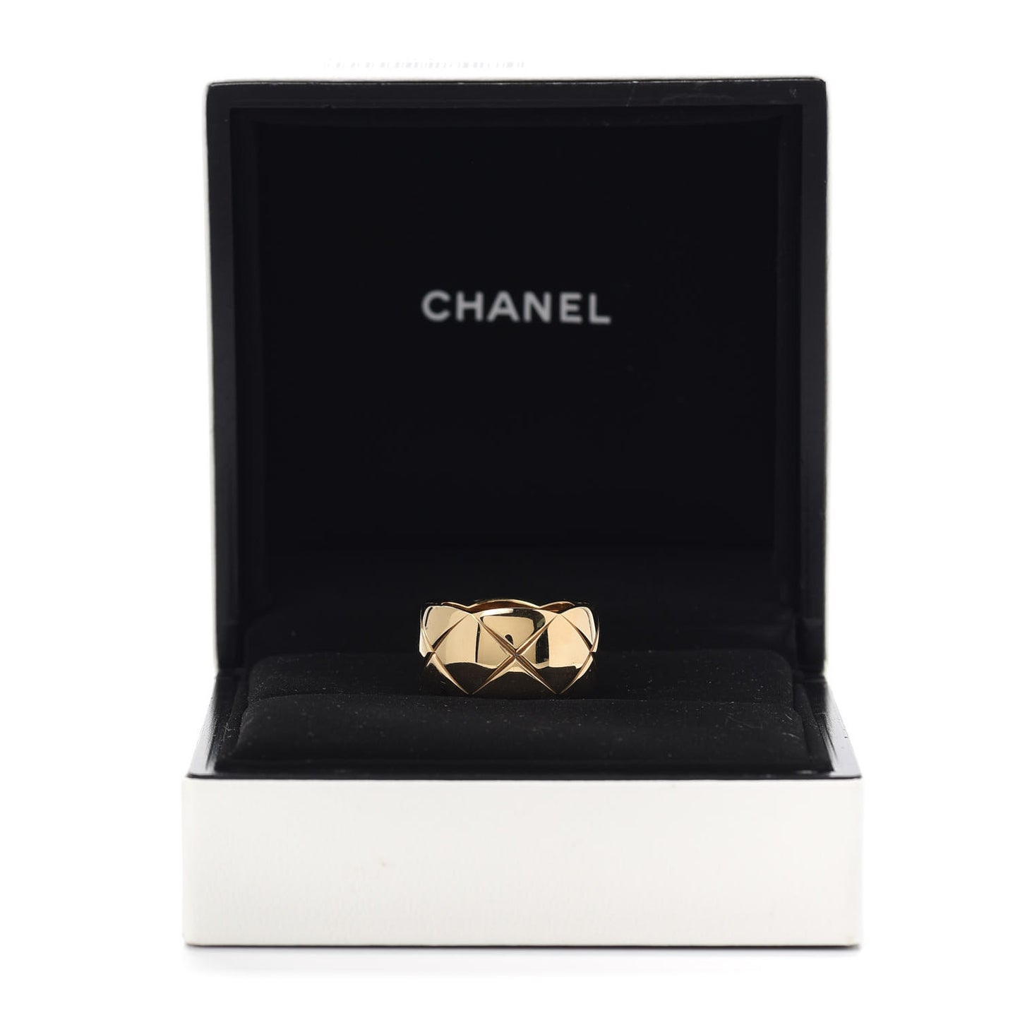 18K Yellow Gold Large Coco Crush Ring 53 6.25