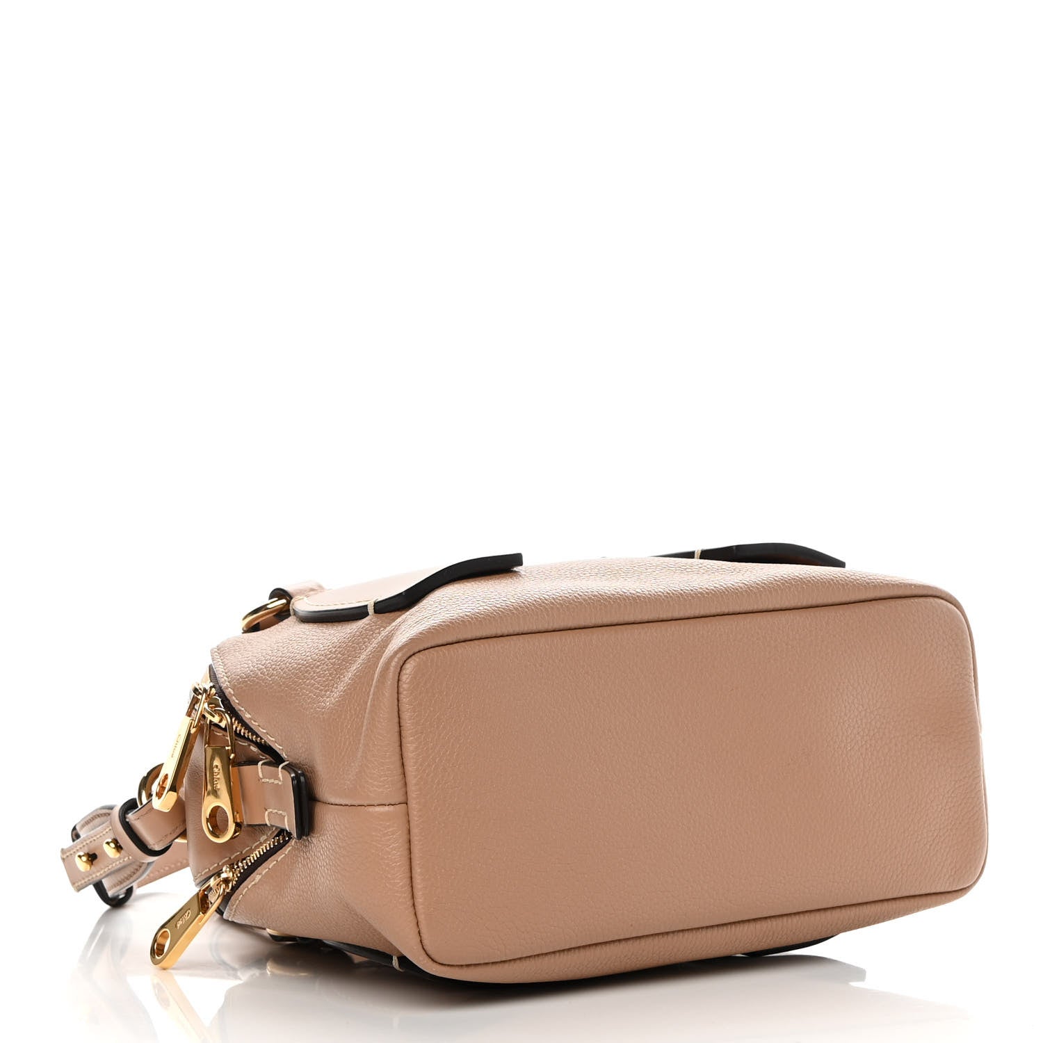 Chloe Calfskin Small Daria Cement Brown 4 of 14