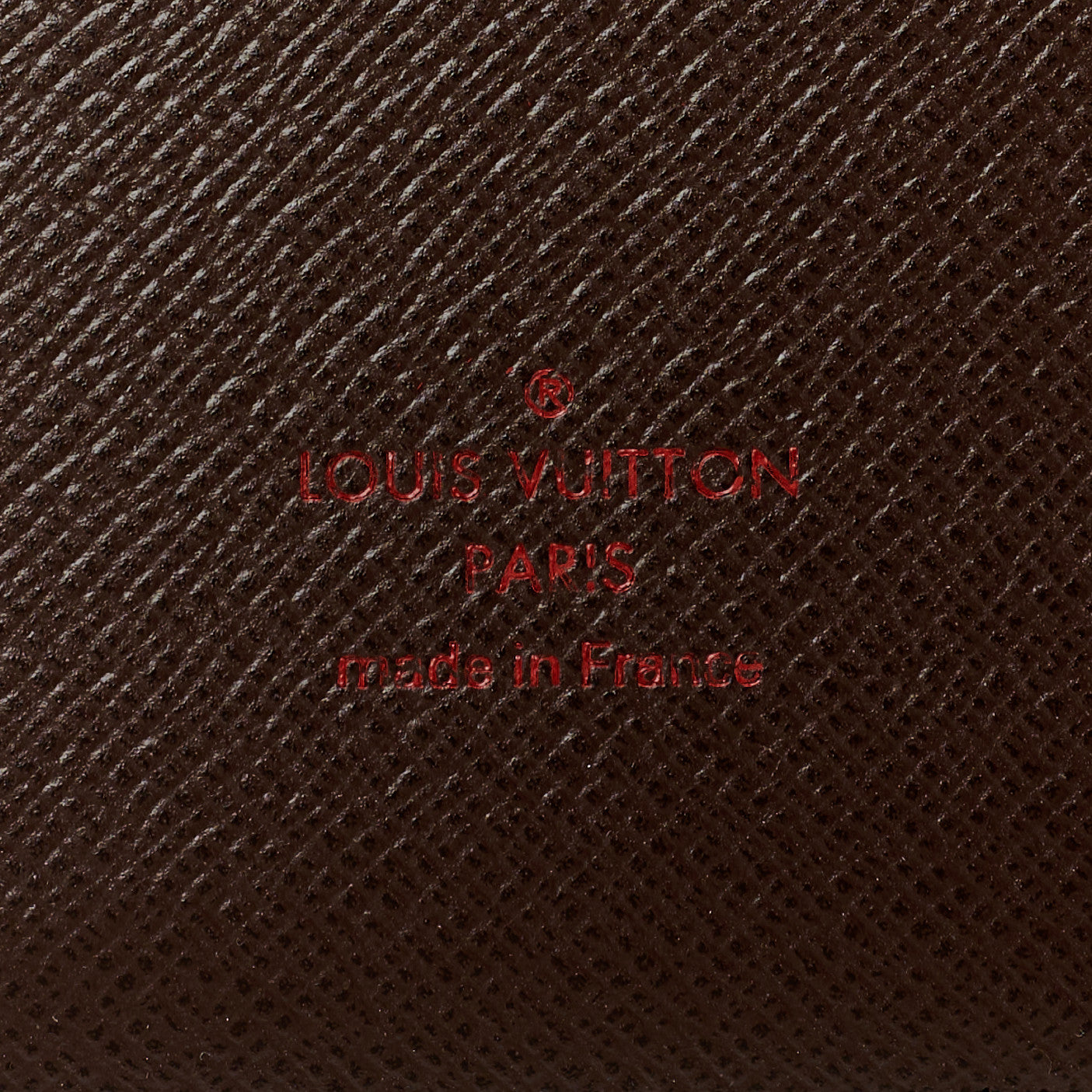 Damier Ebene Large Ring Agenda Cover