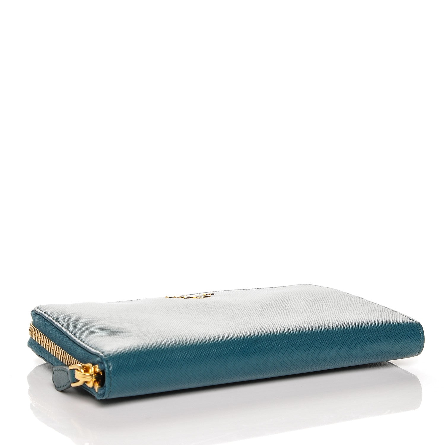 Prada Saffiano Metal Zip Around Wallet Ottanio 4 of 6