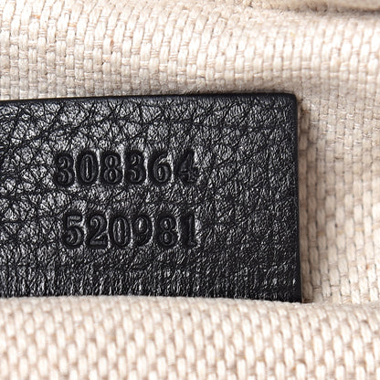 Gucci Pebbled Calfskin Small Soho Disco Bag Black 6 of 11