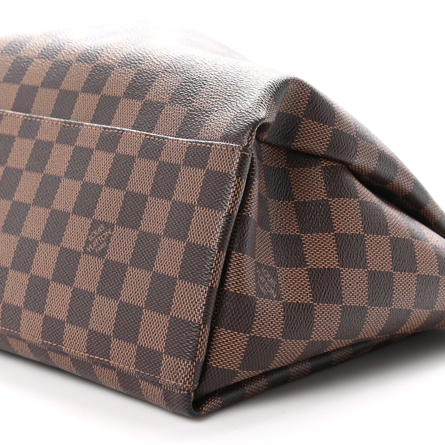 Louis Vuitton Damier Ebene Odeon Tote MM Black 9 of 10