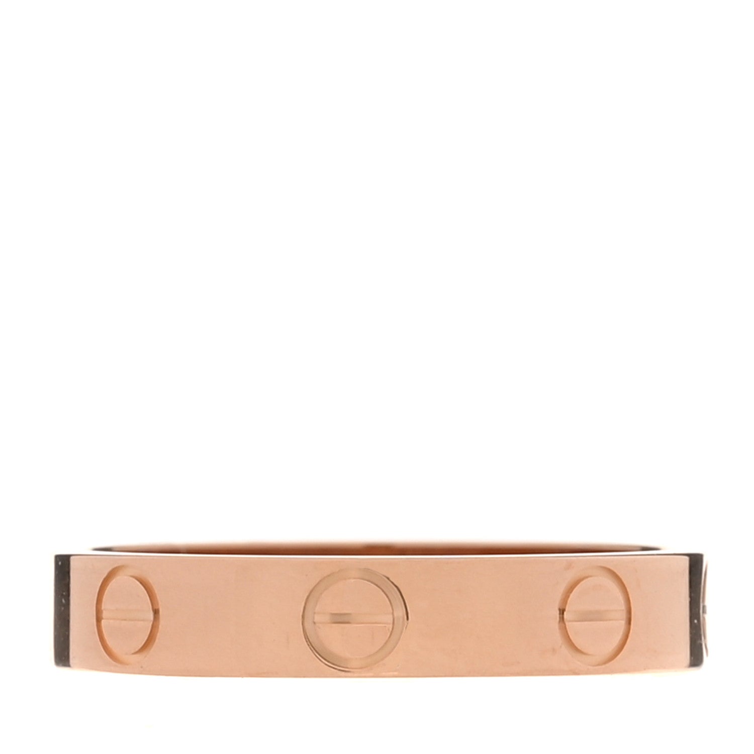 Cartier 18K Pink Gold 3.5mm LOVE Wedding Band Ring 54 7 3 of 5