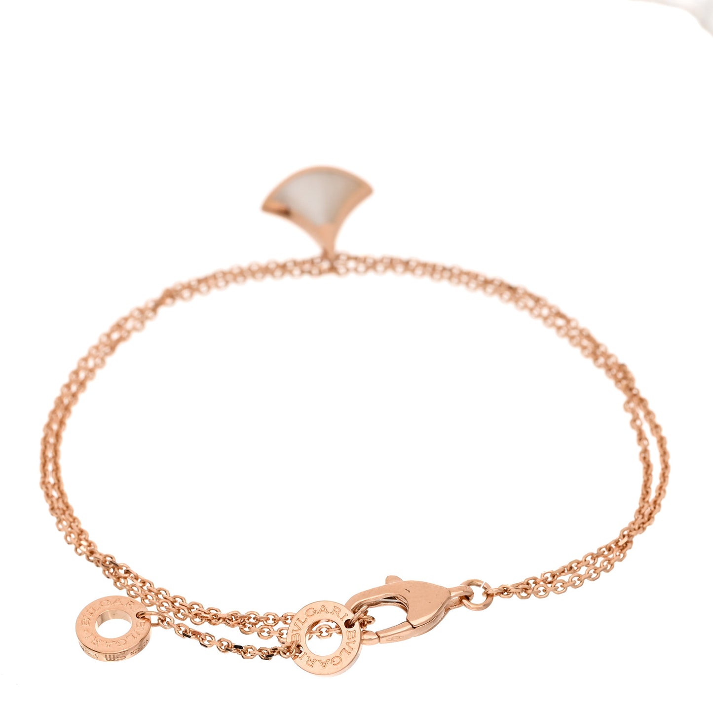 18K Rose Gold Mother of Pearl Divas' Dream Bracelet SM