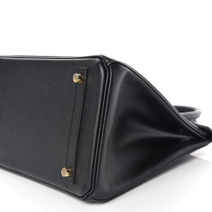 Hermes Epsom Birkin 30 Black 13 of 35