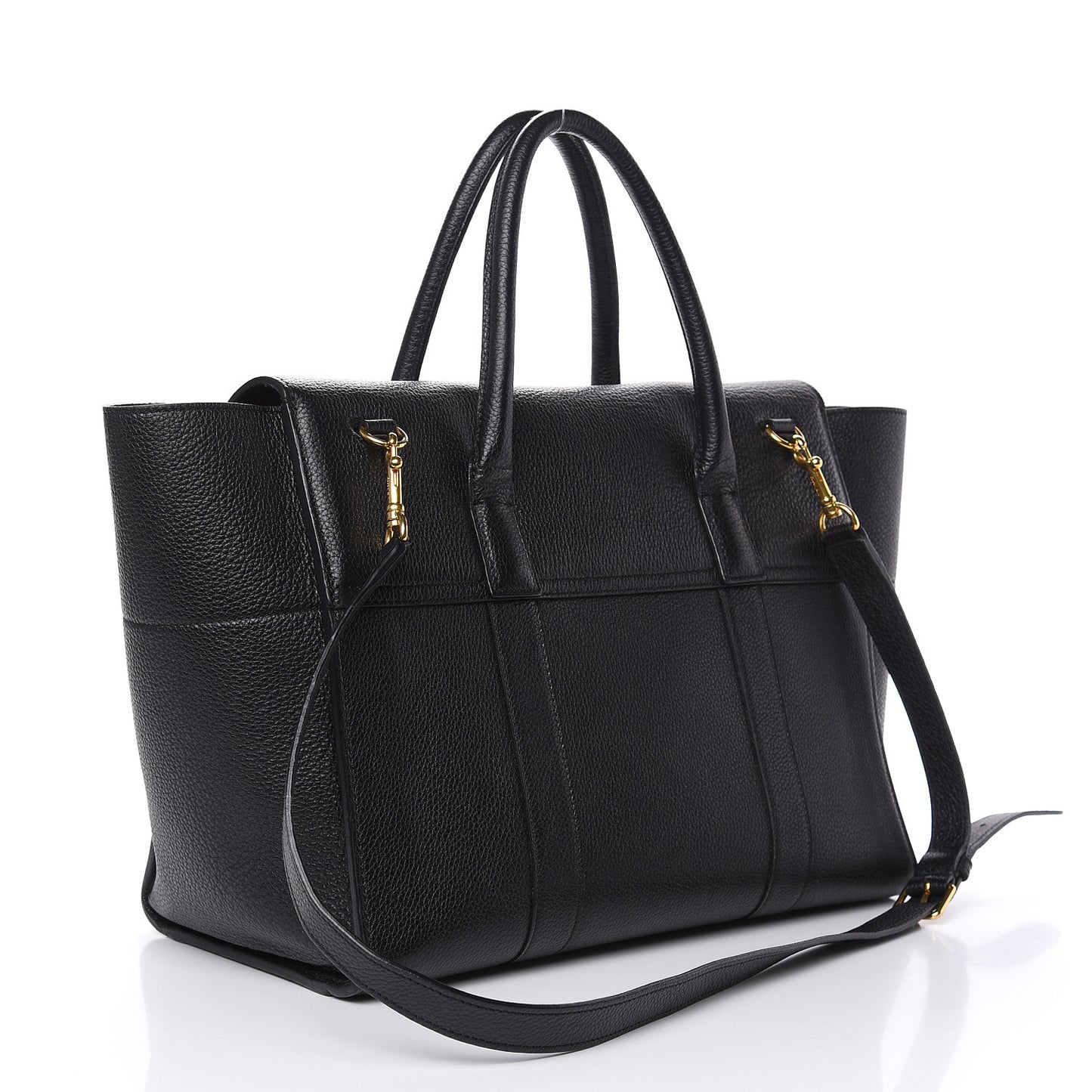 Classic Grain Small Bayswater Black