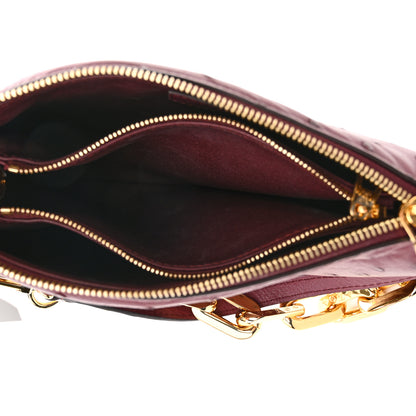 Louis Vuitton Ostrich Coussin BB Bordeaux 5 of 10