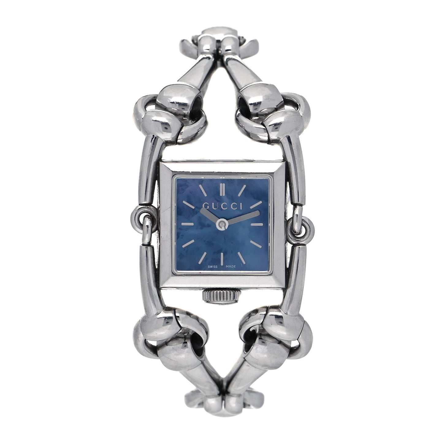 Stainless Steel Blue Mother of Pearl 20mm Signoria Quartz Watch