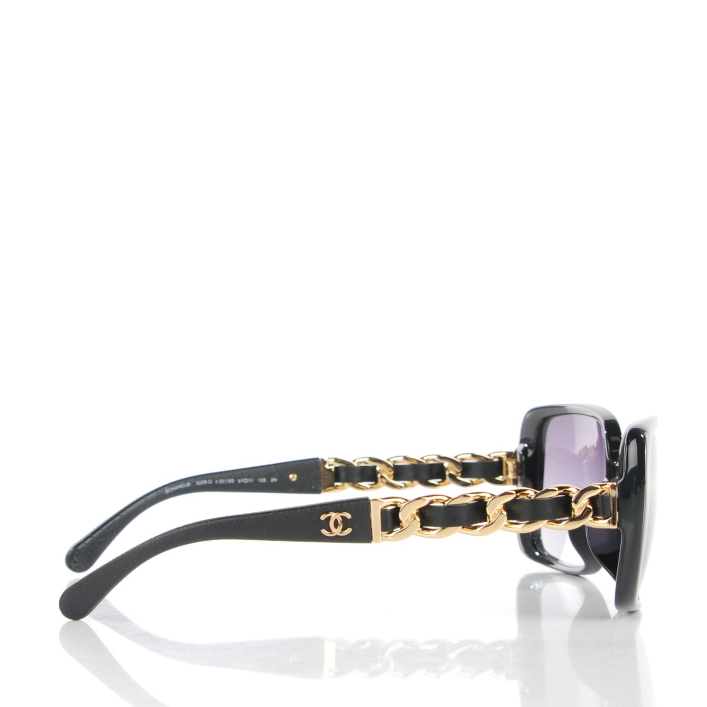Chain Sunglasses 5208-Q Black