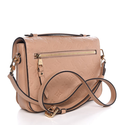 Louis Vuitton Empreinte Pochette Metis Papyrus 3 of 7