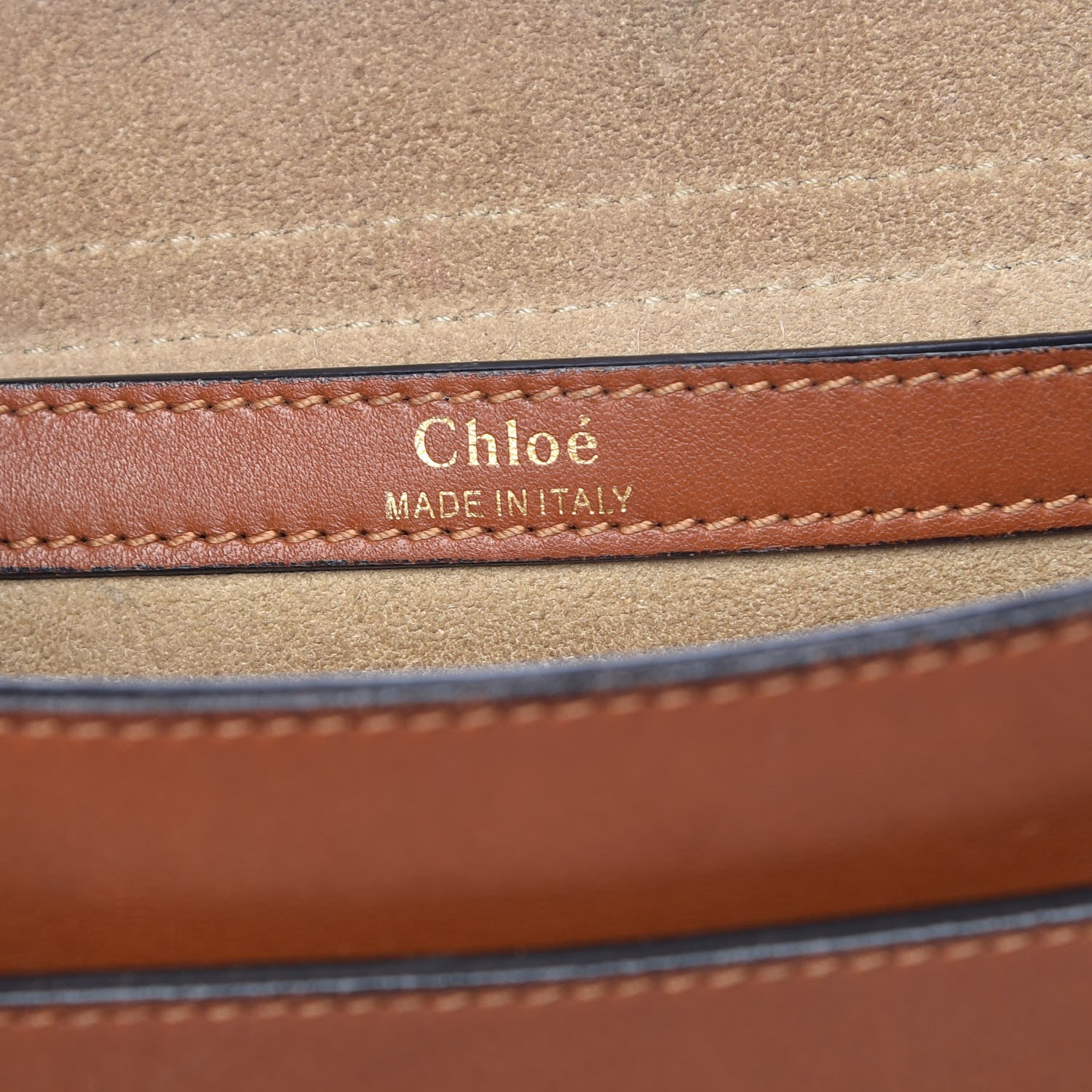 Chloe Calfskin Braided Medium Hudson Shoulder Bag Caramel 6 of 16