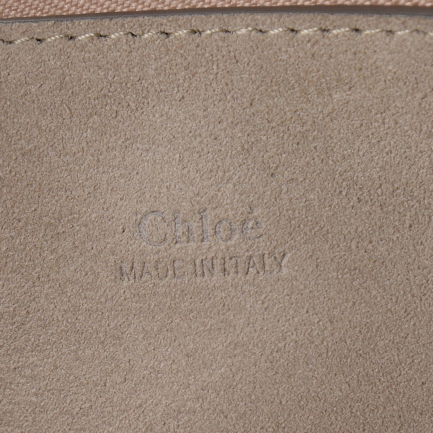 Calfskin Suede Medium Faye Shoulder Bag Cement Pink