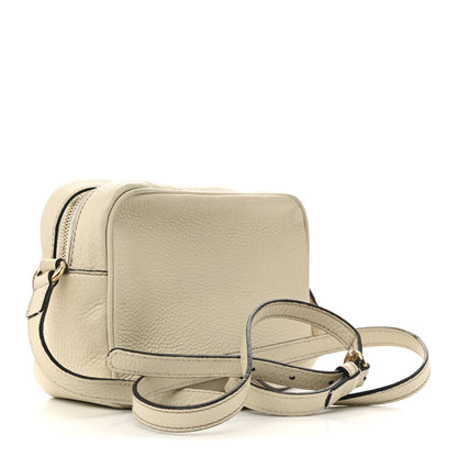 Gucci Pebbled Calfskin Small Soho Disco Bag Off White 3 of 15