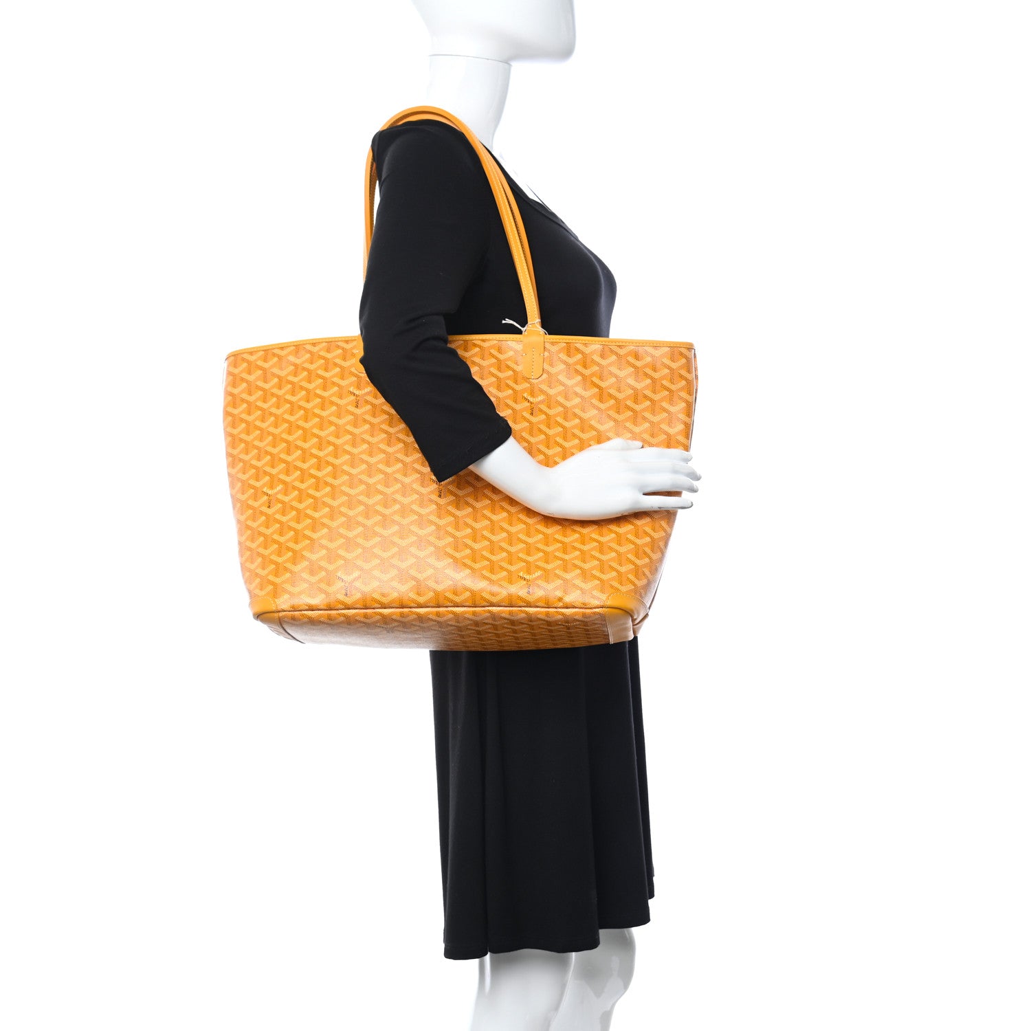 Goyard Goyardine Artois MM Yellow 2 of 8