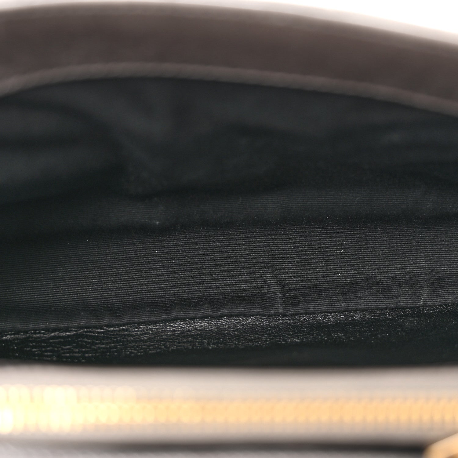 Saint Laurent Waxed Calfskin Matelasse Chevron Medium Monogram College Bag Fog Gray 5 of 14