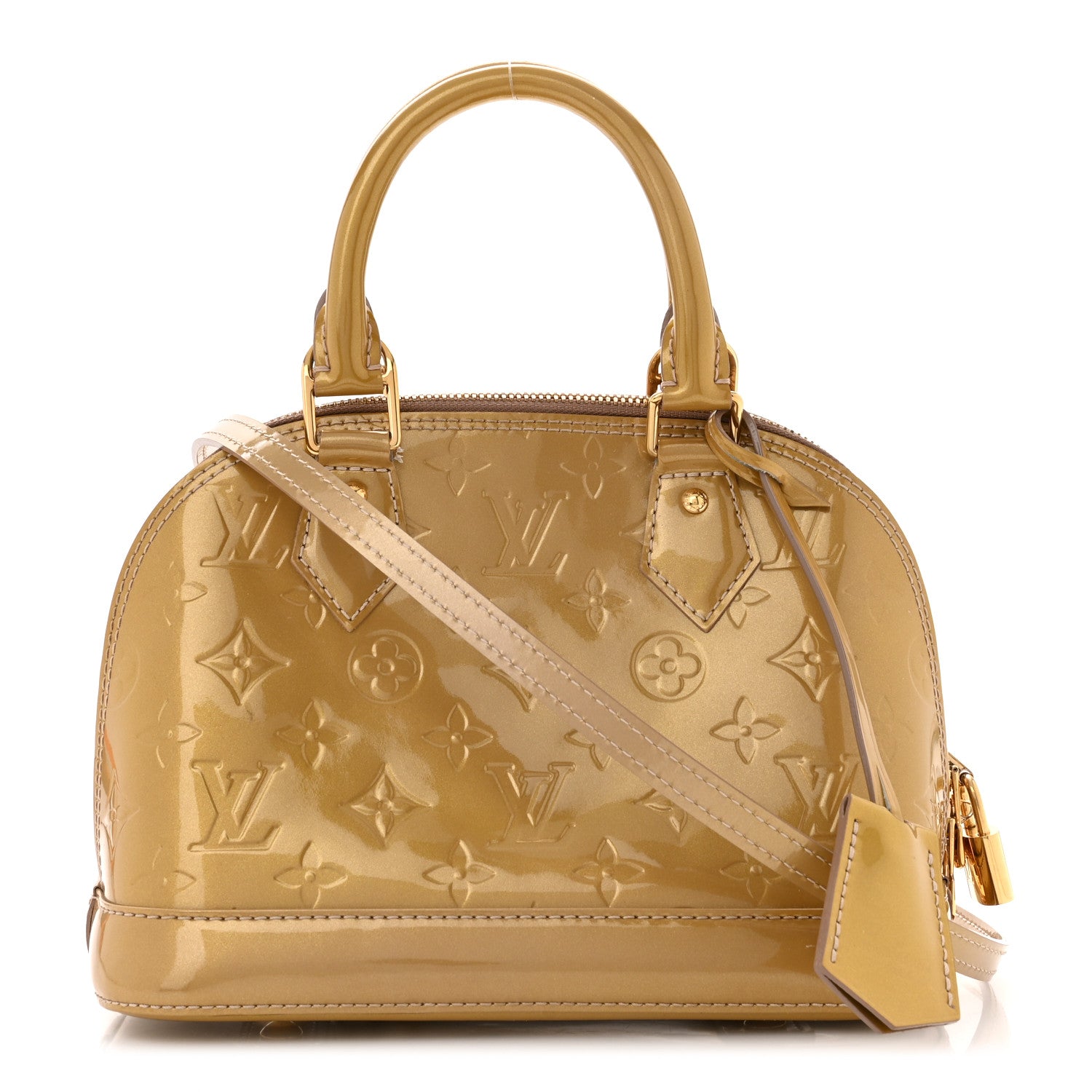 Louis Vuitton Vernis Alma BB Mordore 1 of 9