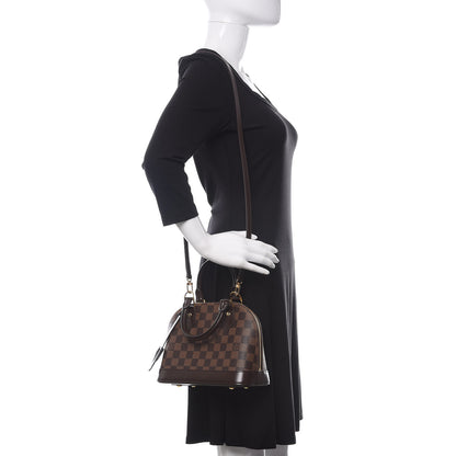 Louis Vuitton Damier Ebene Alma BB 2 of 11