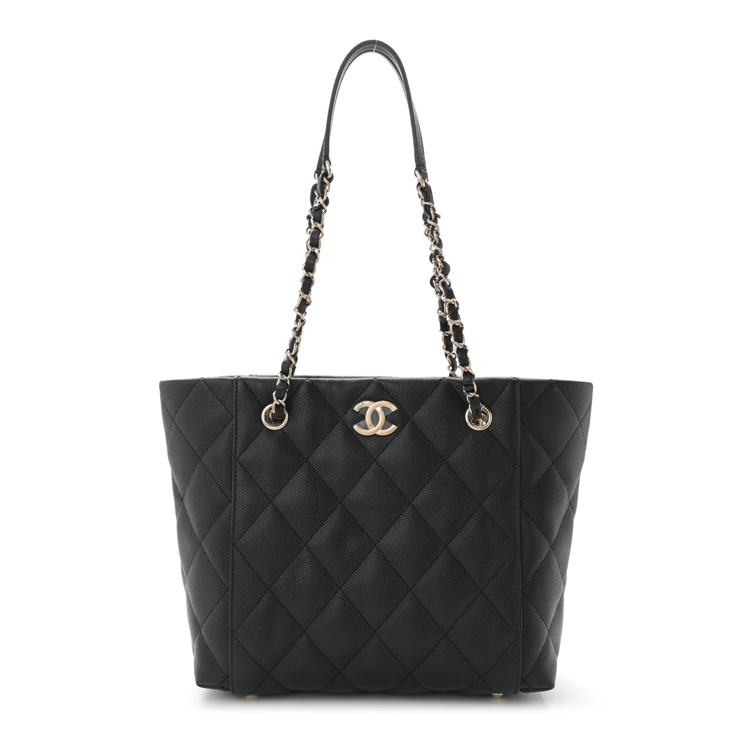 Chanel Caviar Quilted Small Shopping Black 1 of 12