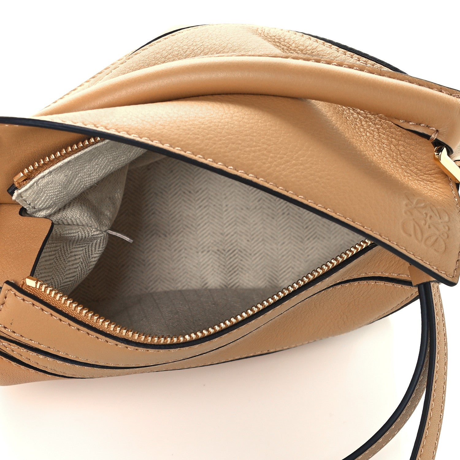 Loewe Calfskin Mini Puzzle Bag Dune Warm Desert 4 of 11