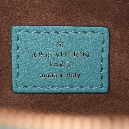 Louis Vuitton Veau Cachemire SC Bag PM Turquoise 7 of 14