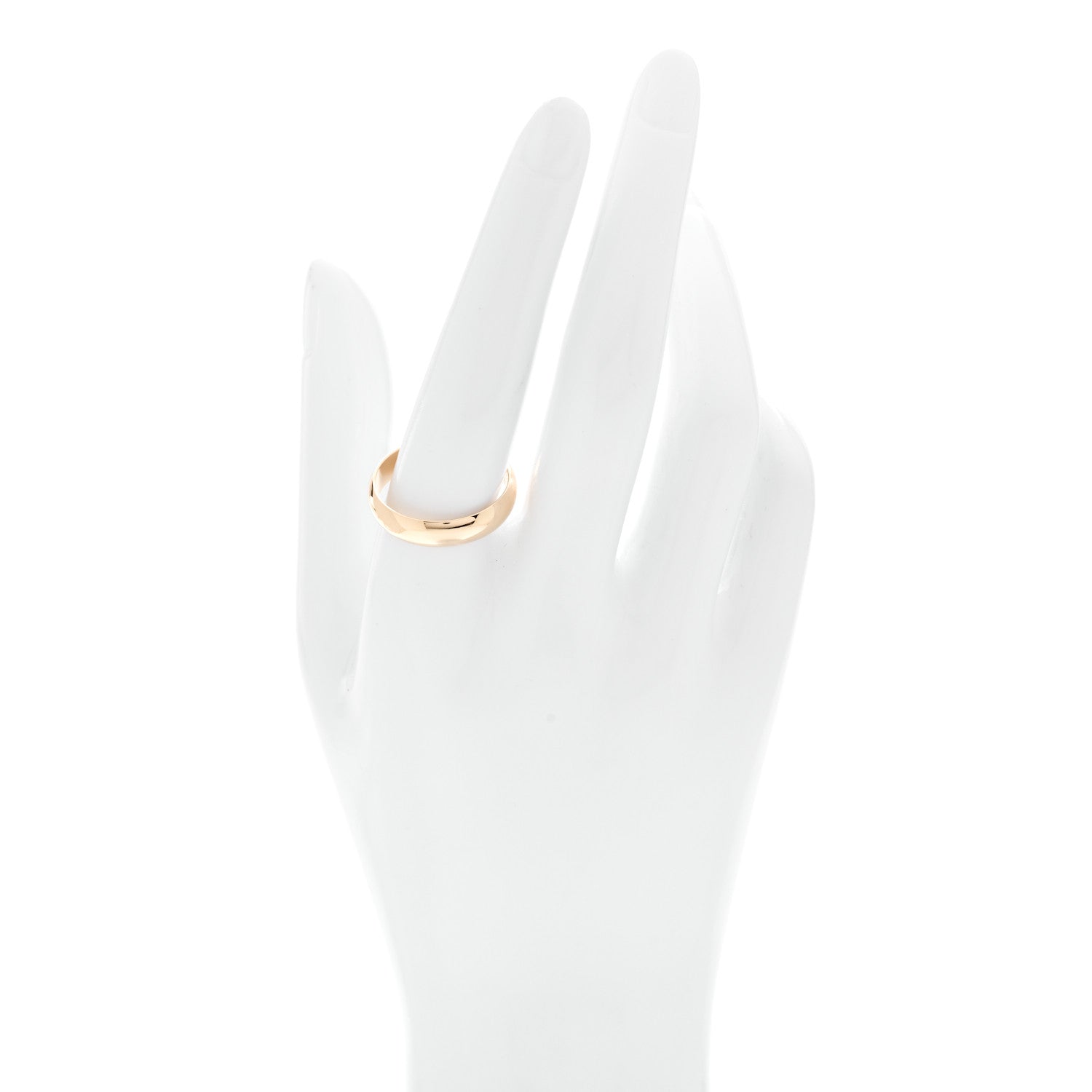 Cartier 18K Yellow Gold 5mm 1895 Wedding Band Ring 63 10.25 2 of 5