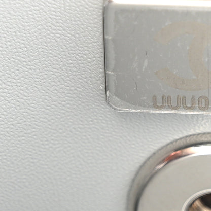 Chanel Metallic Caviar Quilted Mini Coco Handle Flap Silvery 7 of 11