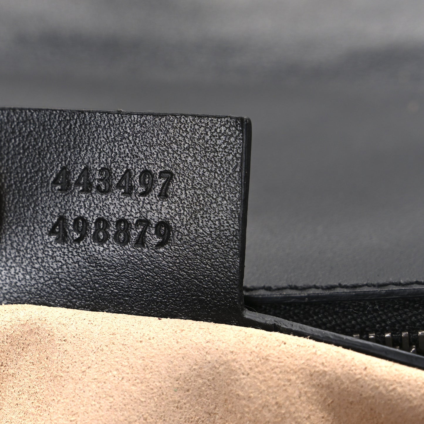 Calfskin Matelasse Small GG Marmont Shoulder Bag Black