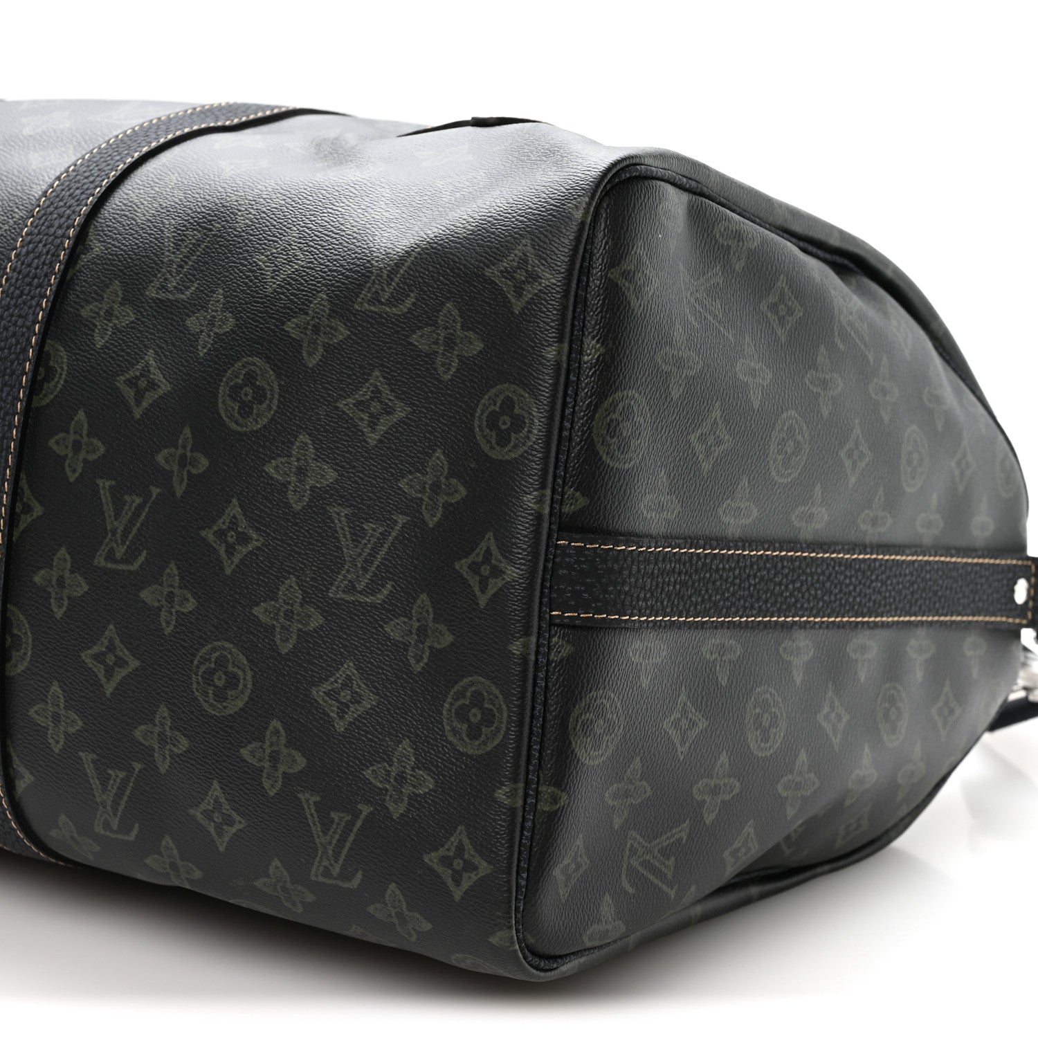 Louis Vuitton Monogram LV Record Keepall Bandouliere 50 Dark Green 8 of 8