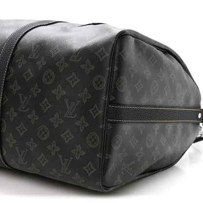 Louis Vuitton Monogram LV Record Keepall Bandouliere 50 Dark Green 8 of 8