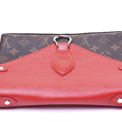 Louis Vuitton Monogram Epi Saint Michel Coquelicot 9 of 14