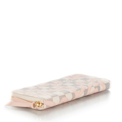 Louis Vuitton Damier Azur Tahitienne Clemence Wallet 4 of 7