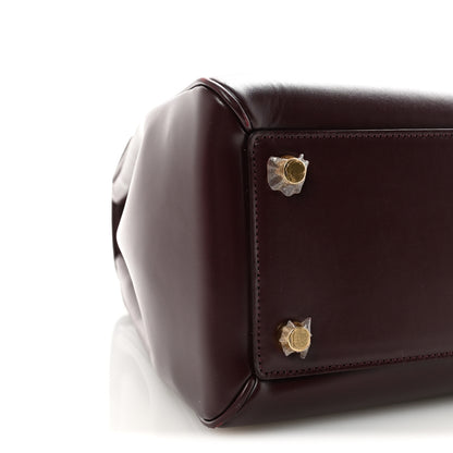 Celine Satinated Calfskin Medium 16 Top Handle Bag Light Burgundy 9 of 10
