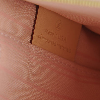 Louis Vuitton Damier Azur Neverfull MM GM Pochette Rose Ballerine 7 of 8