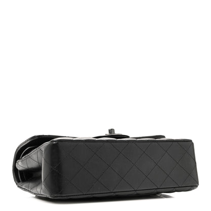 Chanel Lambskin Quilted Small Double Flap So Black 9 of 40