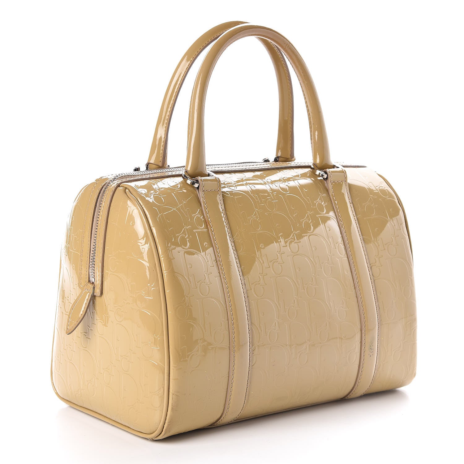 Christian Dior Patent Ultimate Boston Beige Clair 3 of 11