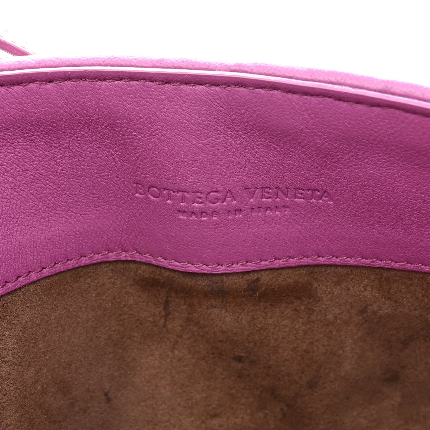 Nappa Intrecciato Dahlia Clutch Crossbody Peony