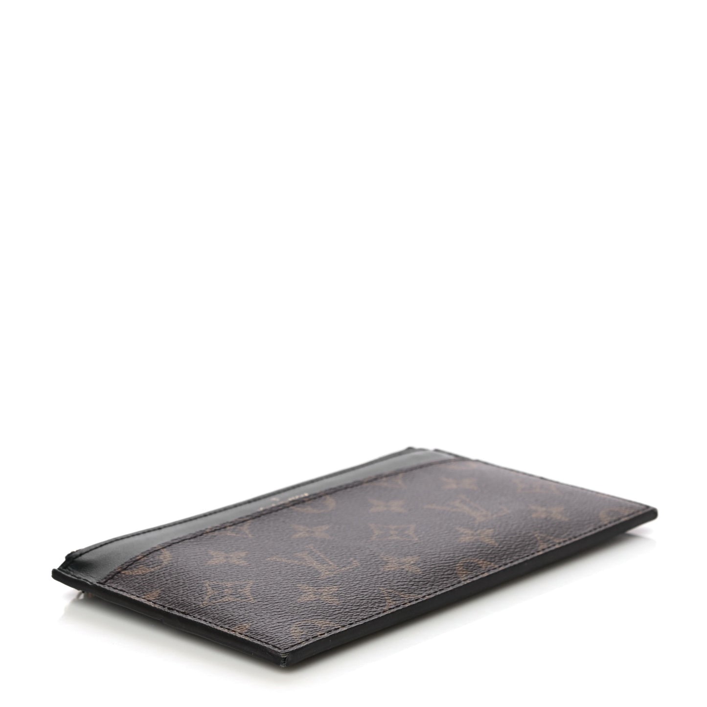 Monogram Slim Purse Black