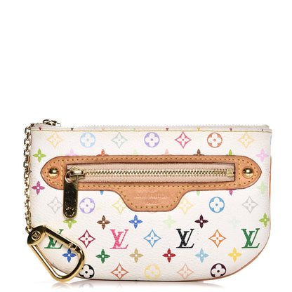 Louis Vuitton Monogram Multicolor Pochette Plate MM White 1 of 6