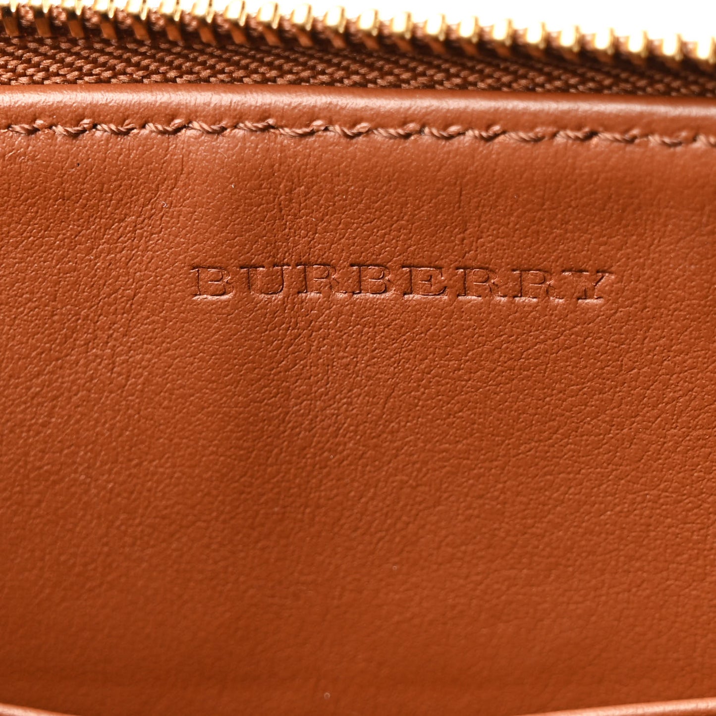 Haymarket Check Peyton Crossbody Clutch Bag Toffee