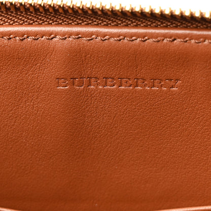 Burberry Haymarket Check Peyton Crossbody Clutch Bag Toffee 6 of 13