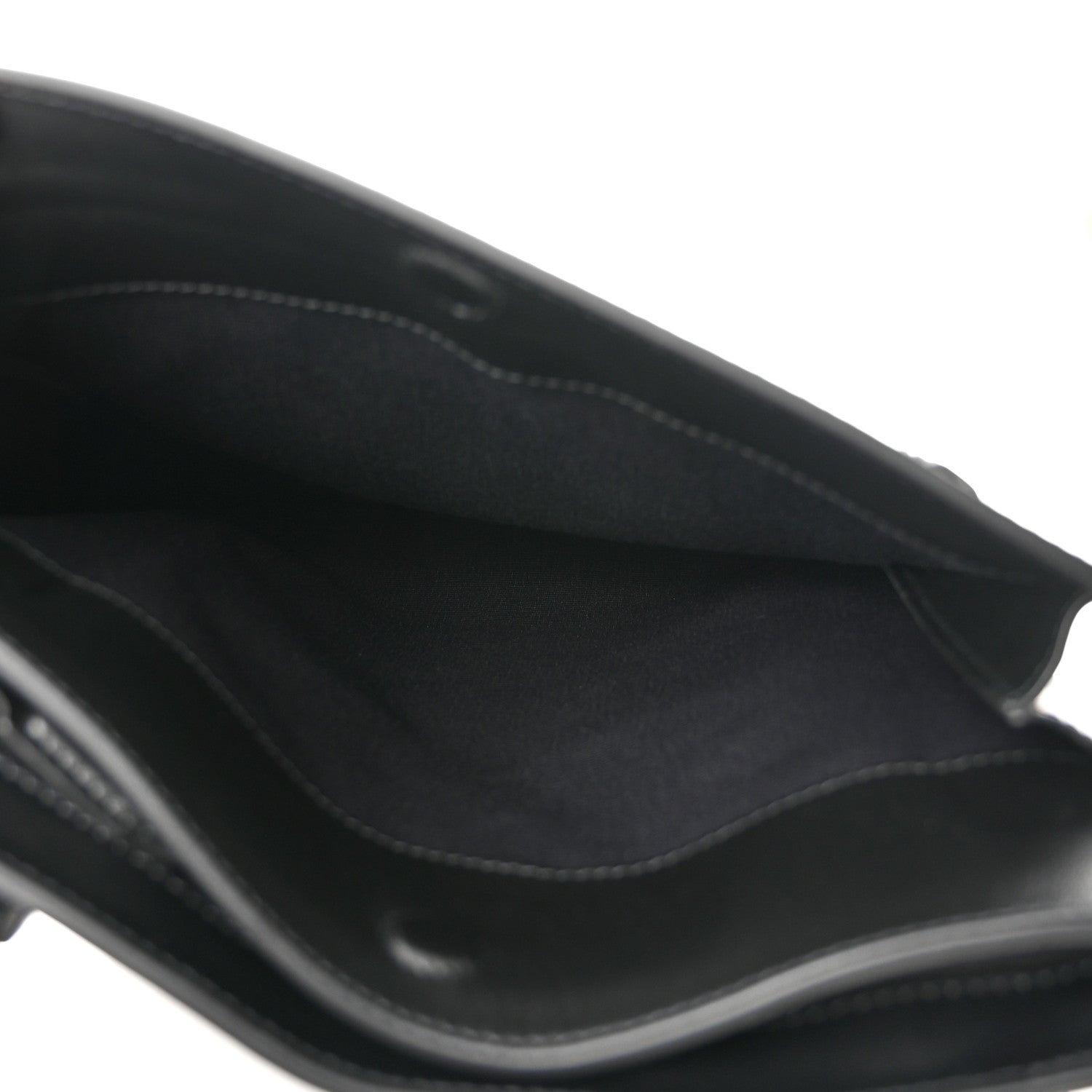 Salvatore Ferragamo Calfskin Firenze Crossbody Bag Black 5 of 9