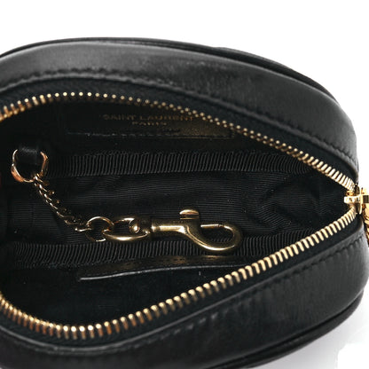Saint Laurent Lambskin Quilted Lolita Cosmetic Pouch Black 5 of 7