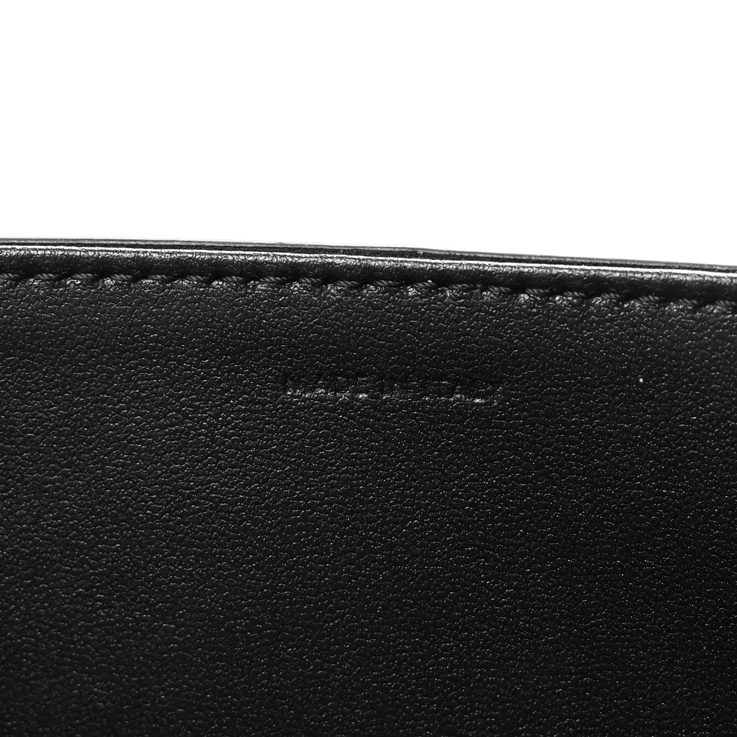 Celine Shiny Calfskin Medium Triomphe Black 7 of 10