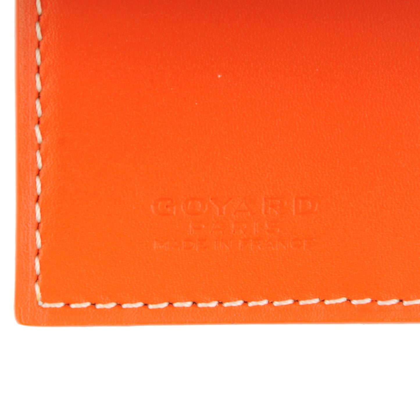 Goyardine Saint Marc Card Holder Orange