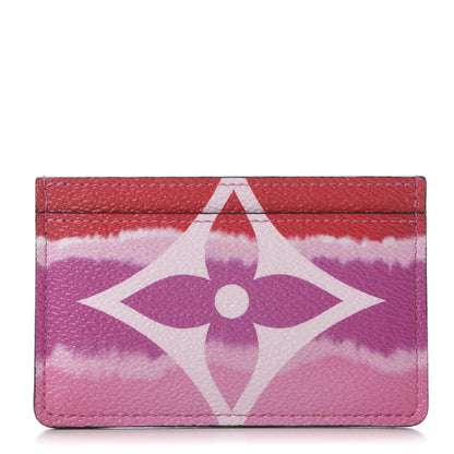 Louis Vuitton Monogram Escale Card Holder Rouge 1 of 8