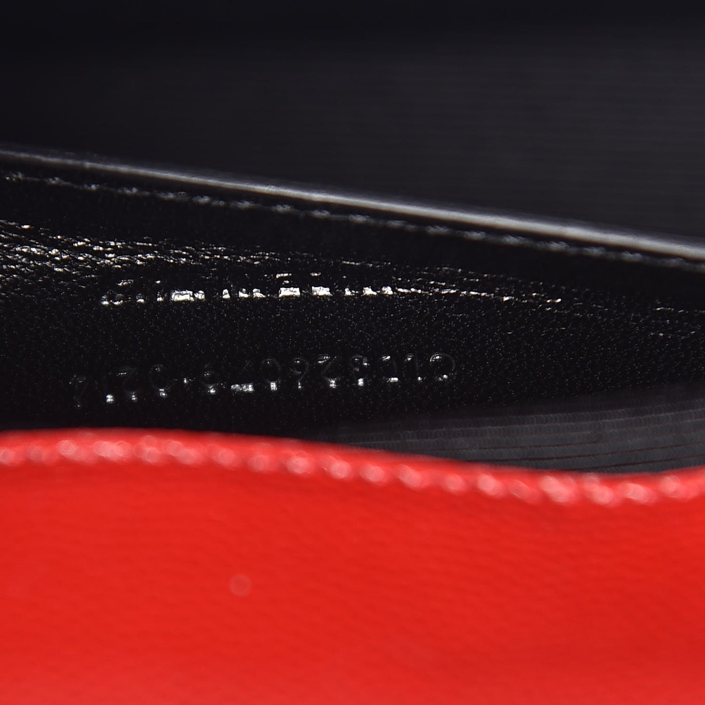 Grain De Poudre Classic Monogram Cassandre Clutch New Red