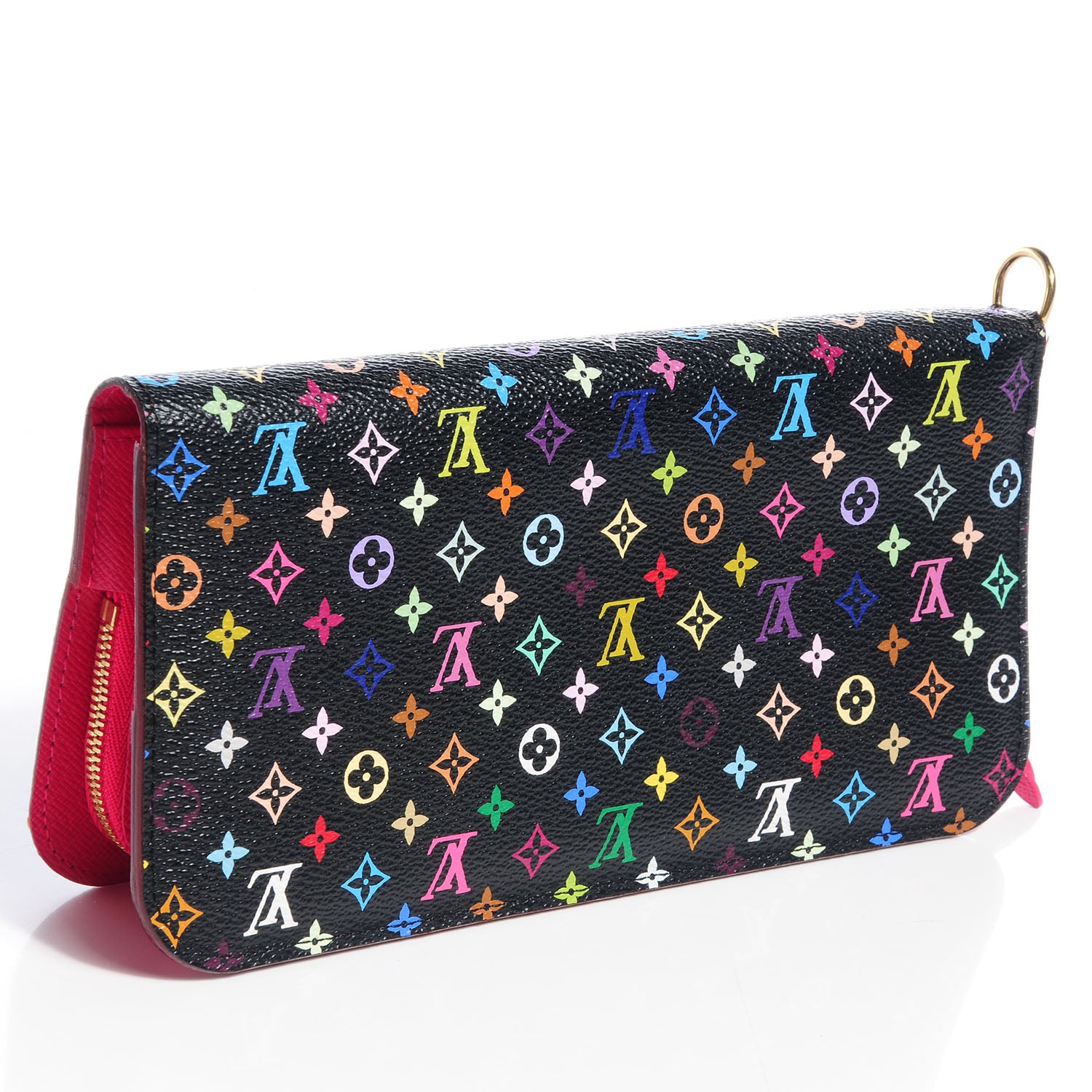 Louis Vuitton Monogram Multicolor Insolite Wallet Black Grenade 3 of 8