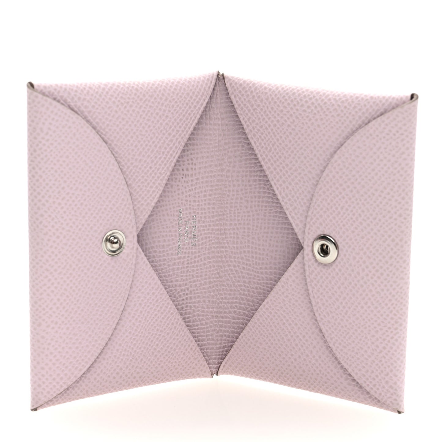 Epsom Calvi Card Case Mauve Pale